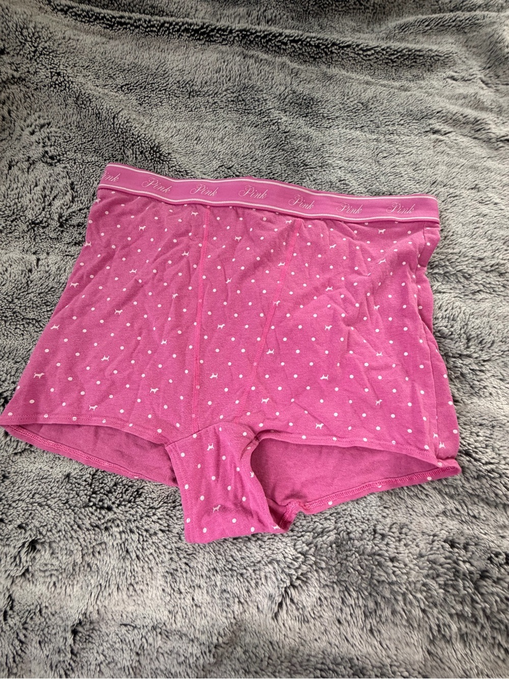 Victoria's Secret Pink Polka Dot Boyshorts
